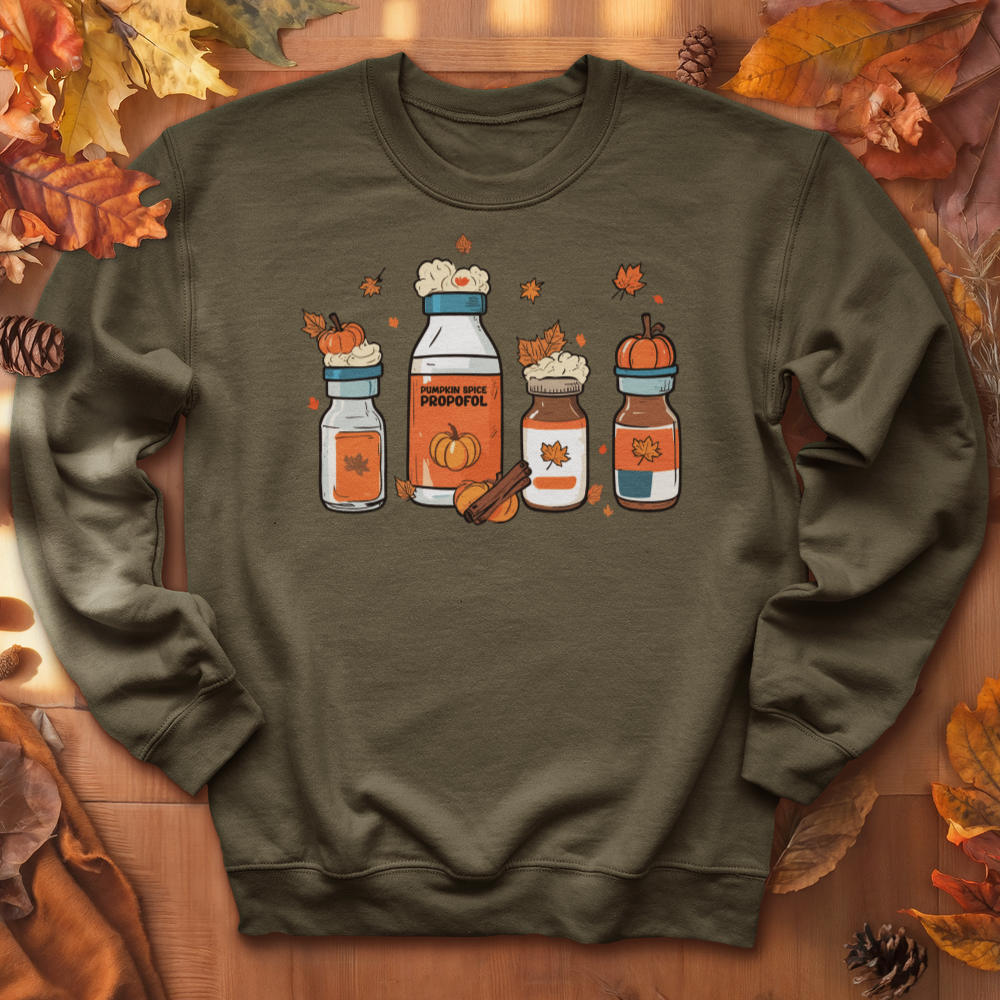 ''Pumpkin Spice Propofol'' Sweatshirt