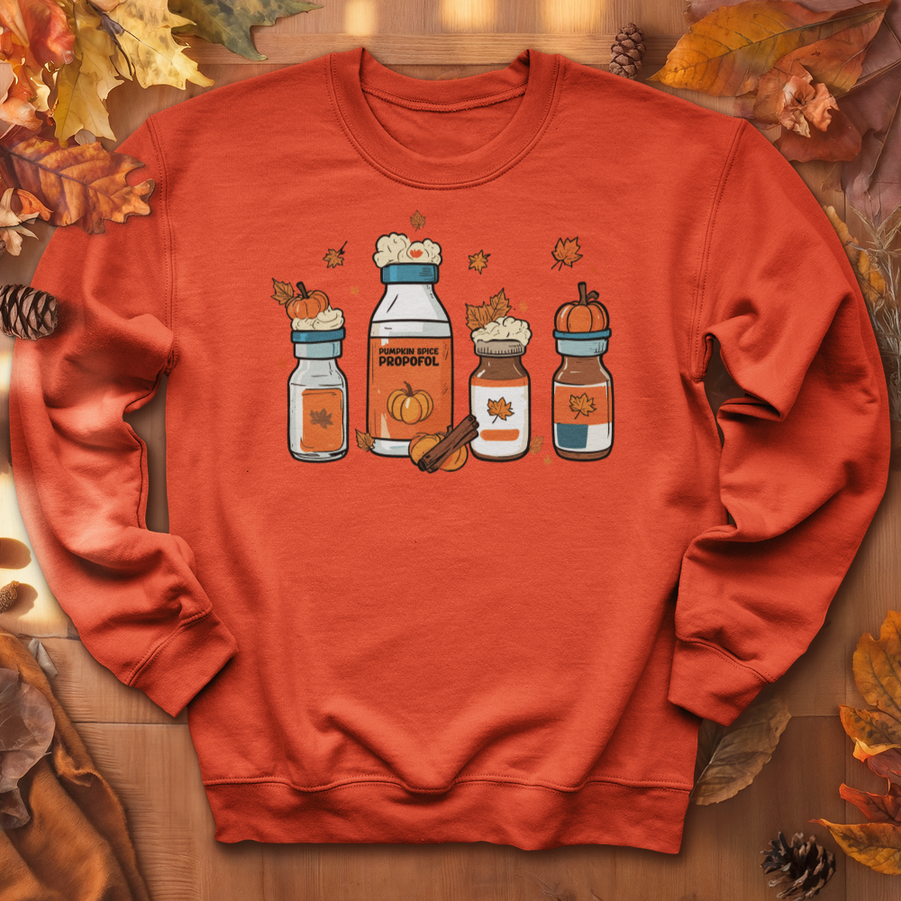 ''Pumpkin Spice Propofol'' Sweatshirt