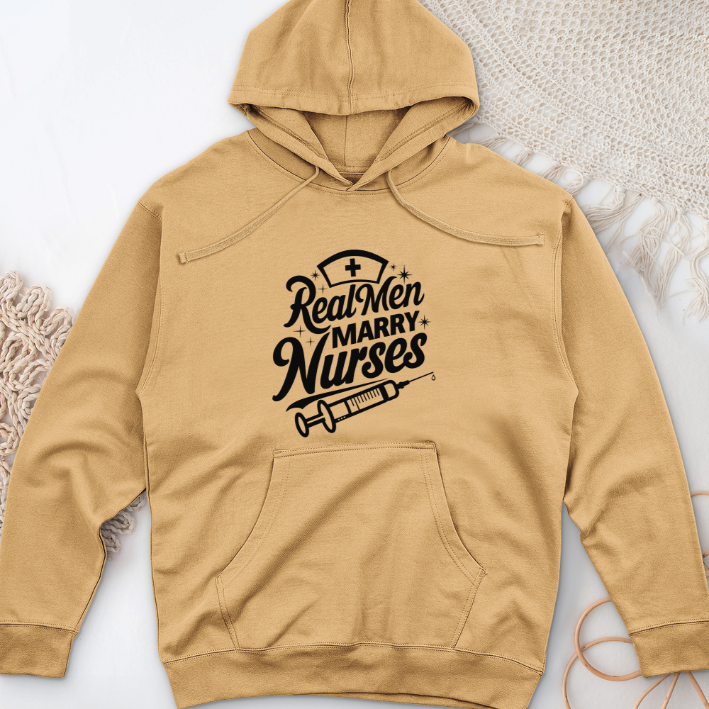 ''Real Men Marry Nurses'' Hoodie