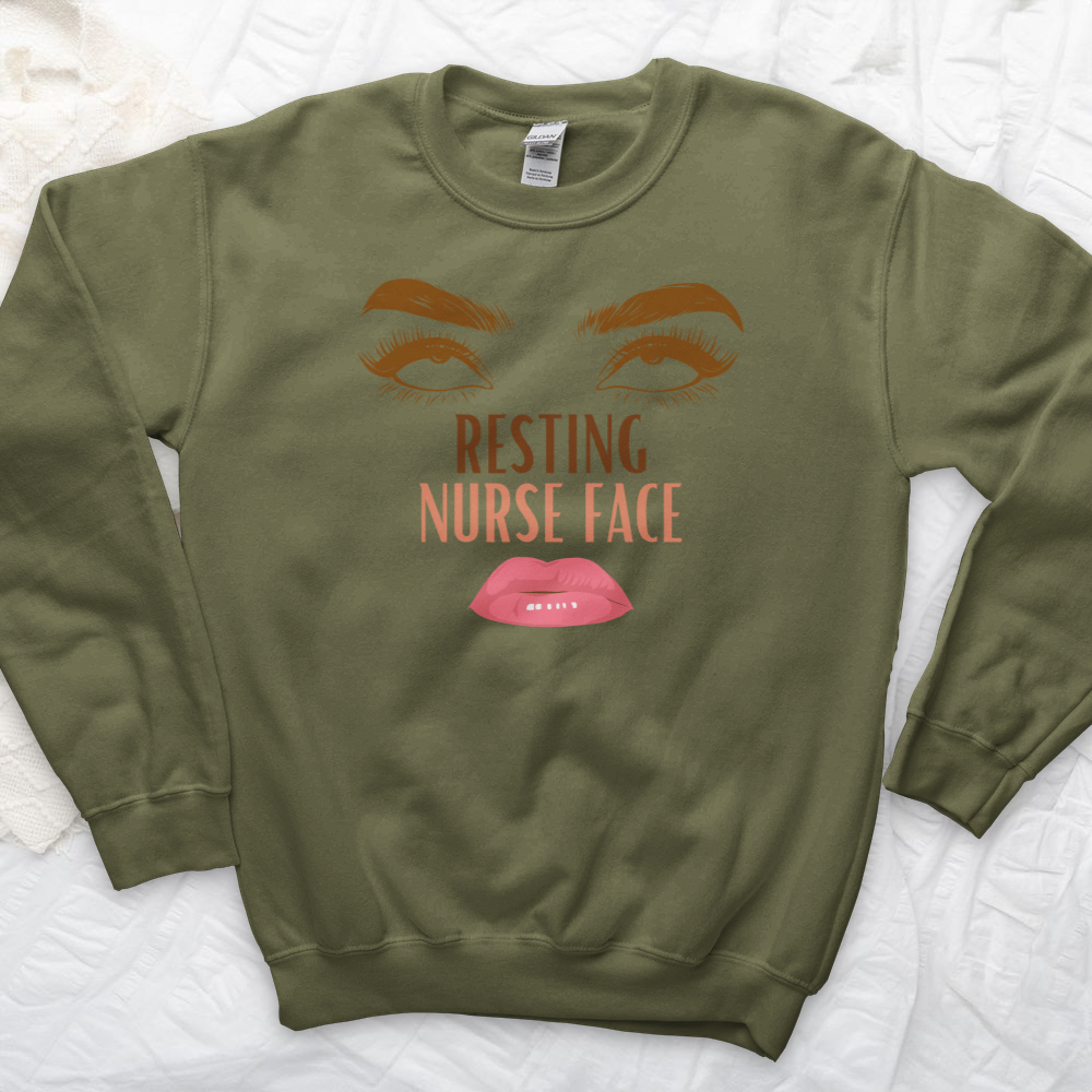 ''Resting Nurse Face'' Sweatshirt