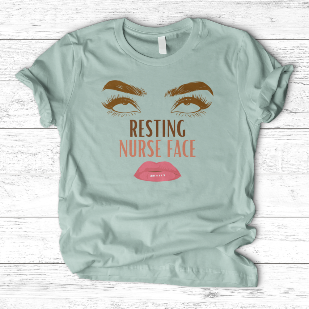 ''Resting Nurse Face'' T-Shirt