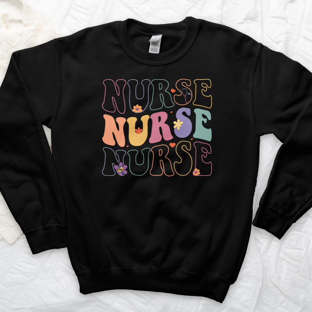 ''Retro Nurse'' Sweatshirt