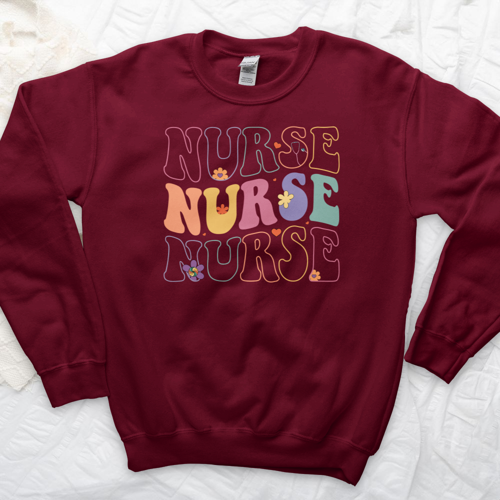 ''Retro Nurse'' Sweatshirt