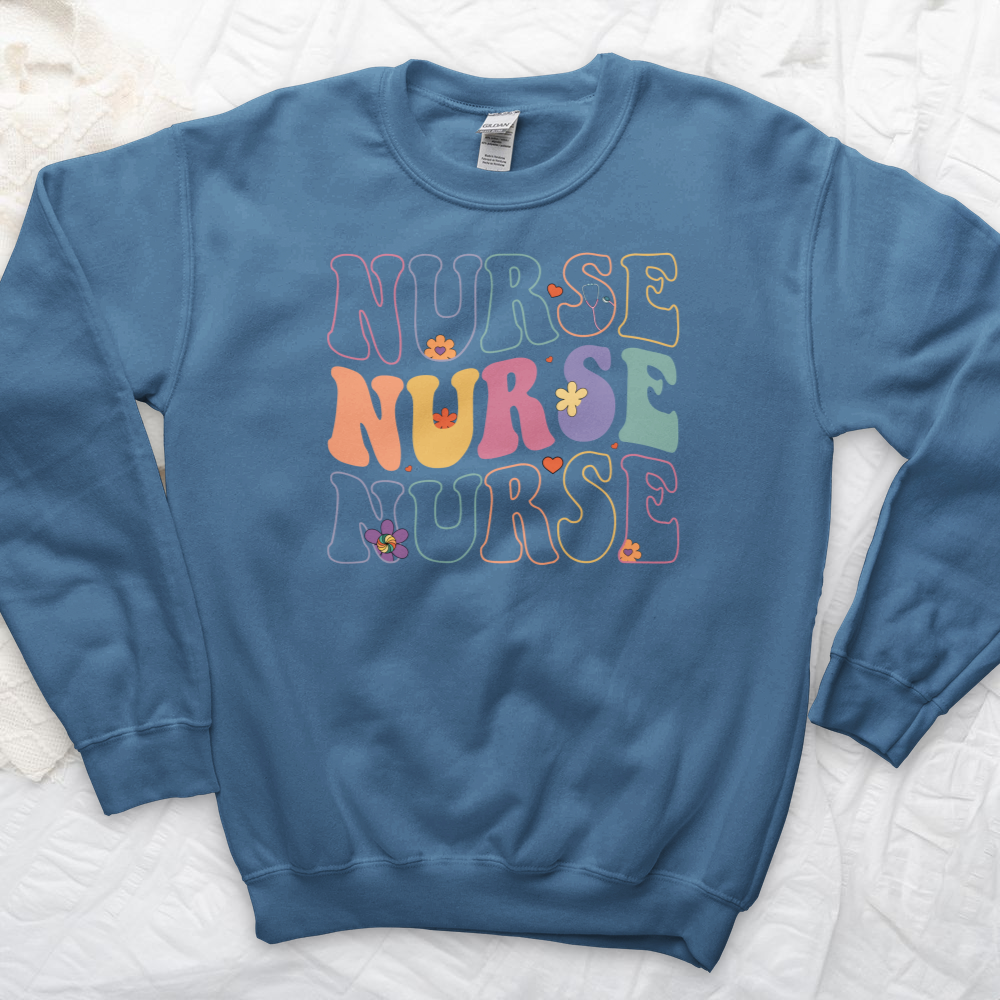 ''Retro Nurse'' Sweatshirt