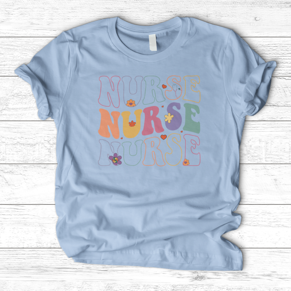 ''Retro Nurse'' T-Shirt