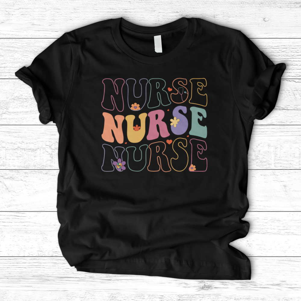 ''Retro Nurse'' T-Shirt