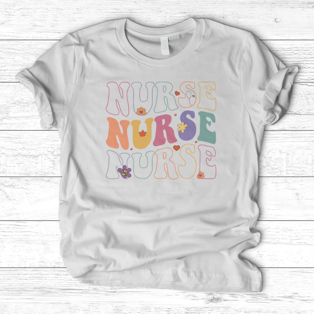 ''Retro Nurse'' T-Shirt