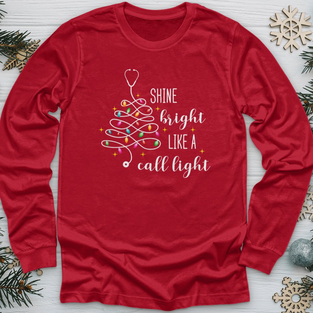 ''Shine Bright Tree'' Long Sleeve T-Shirt