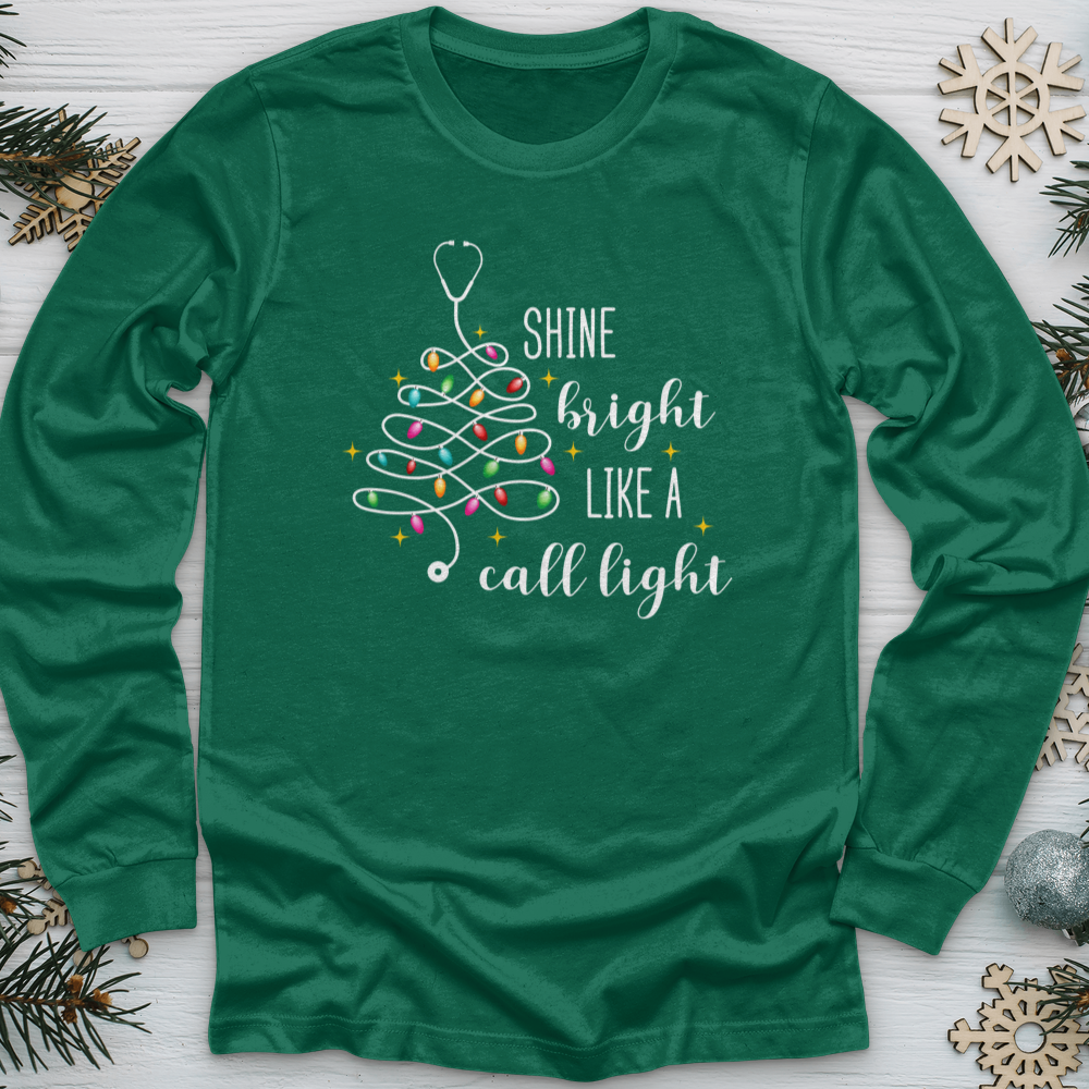 ''Shine Bright Tree'' Long Sleeve T-Shirt
