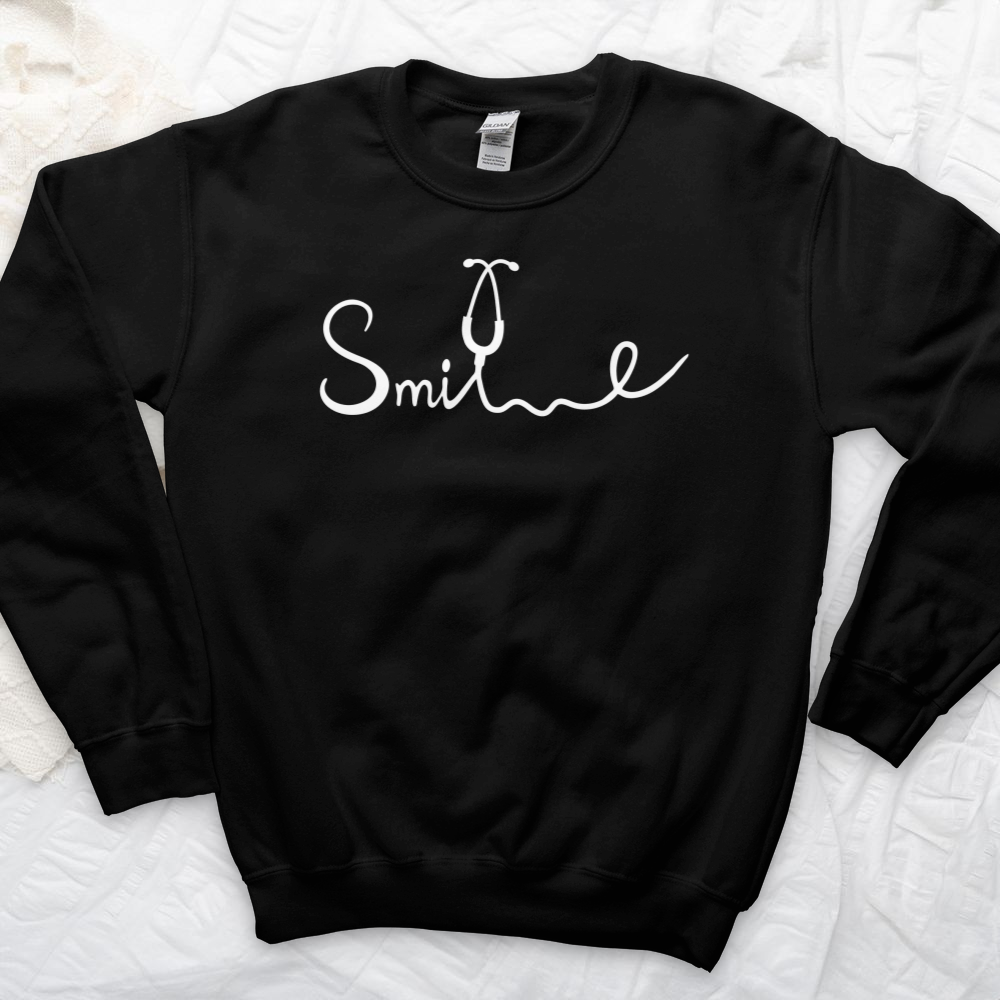 ''Smile Stethoscope'' Sweatshirt