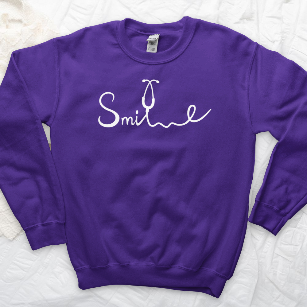 ''Smile Stethoscope'' Sweatshirt