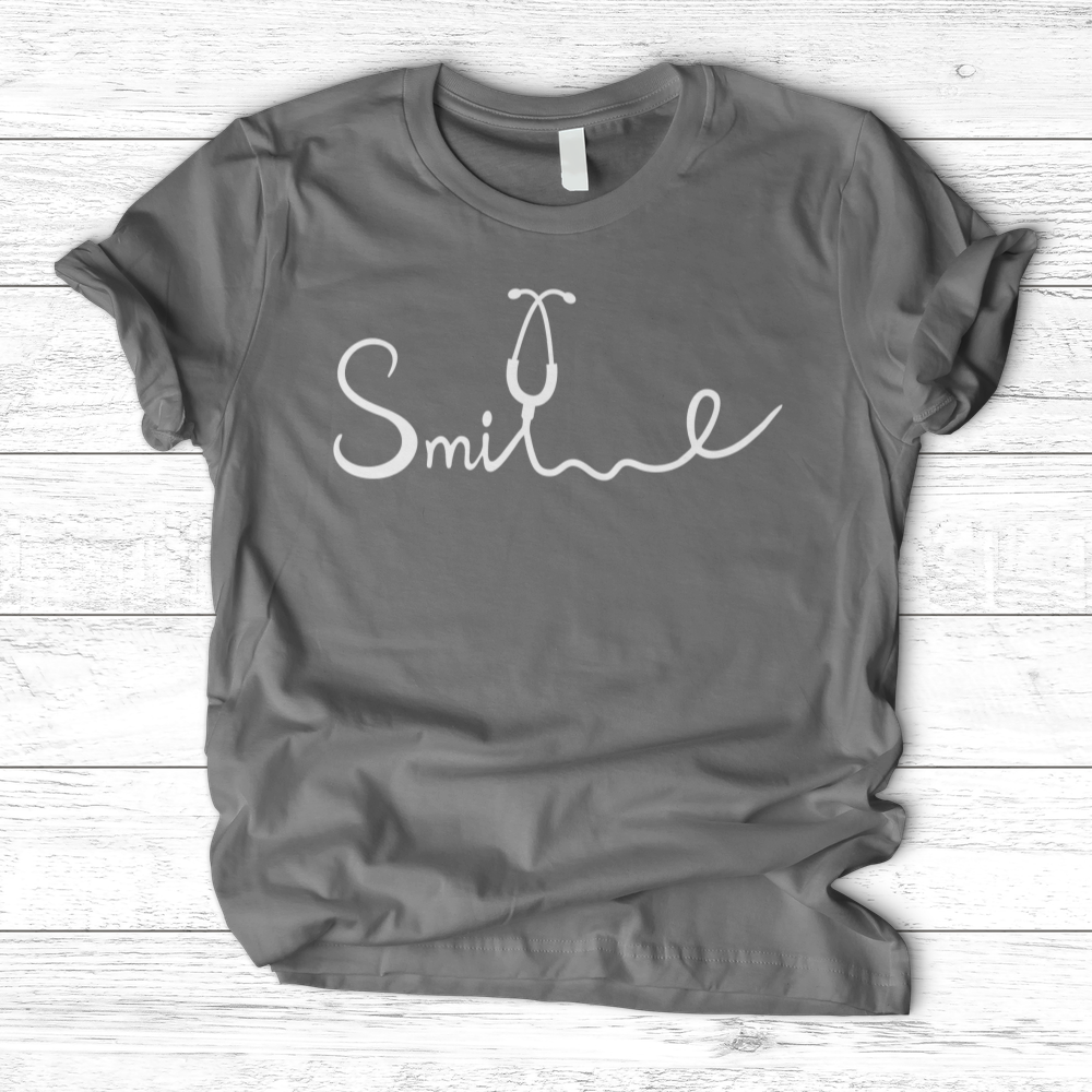 ''Smile Stethoscope'' T-Shirt