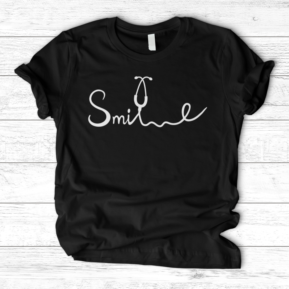 ''Smile Stethoscope'' T-Shirt