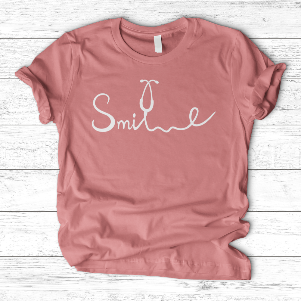 ''Smile Stethoscope'' T-Shirt