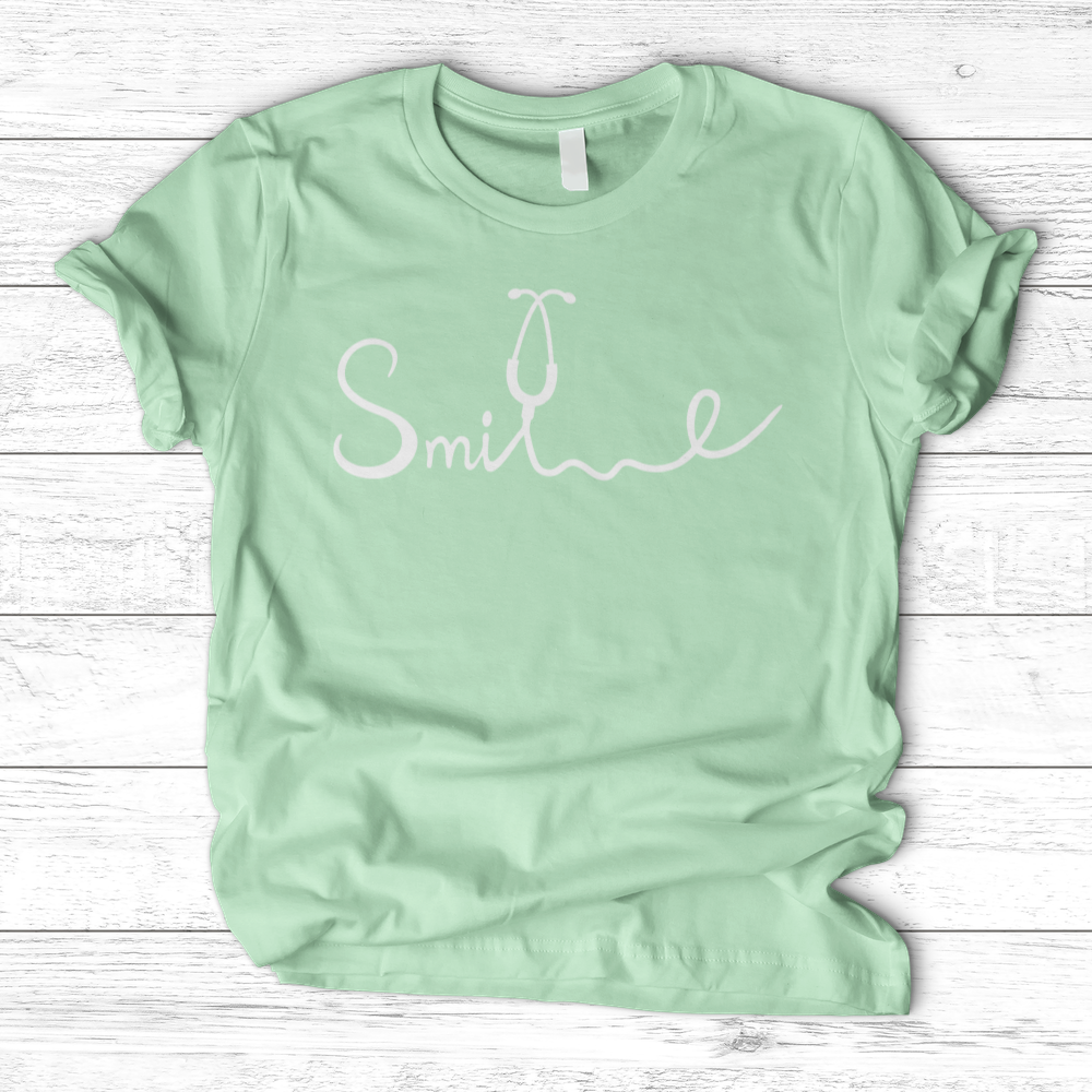 ''Smile Stethoscope'' T-Shirt