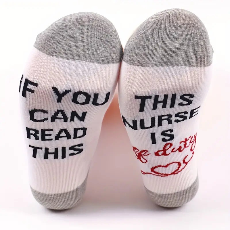 Off-Duty Nurse Socks