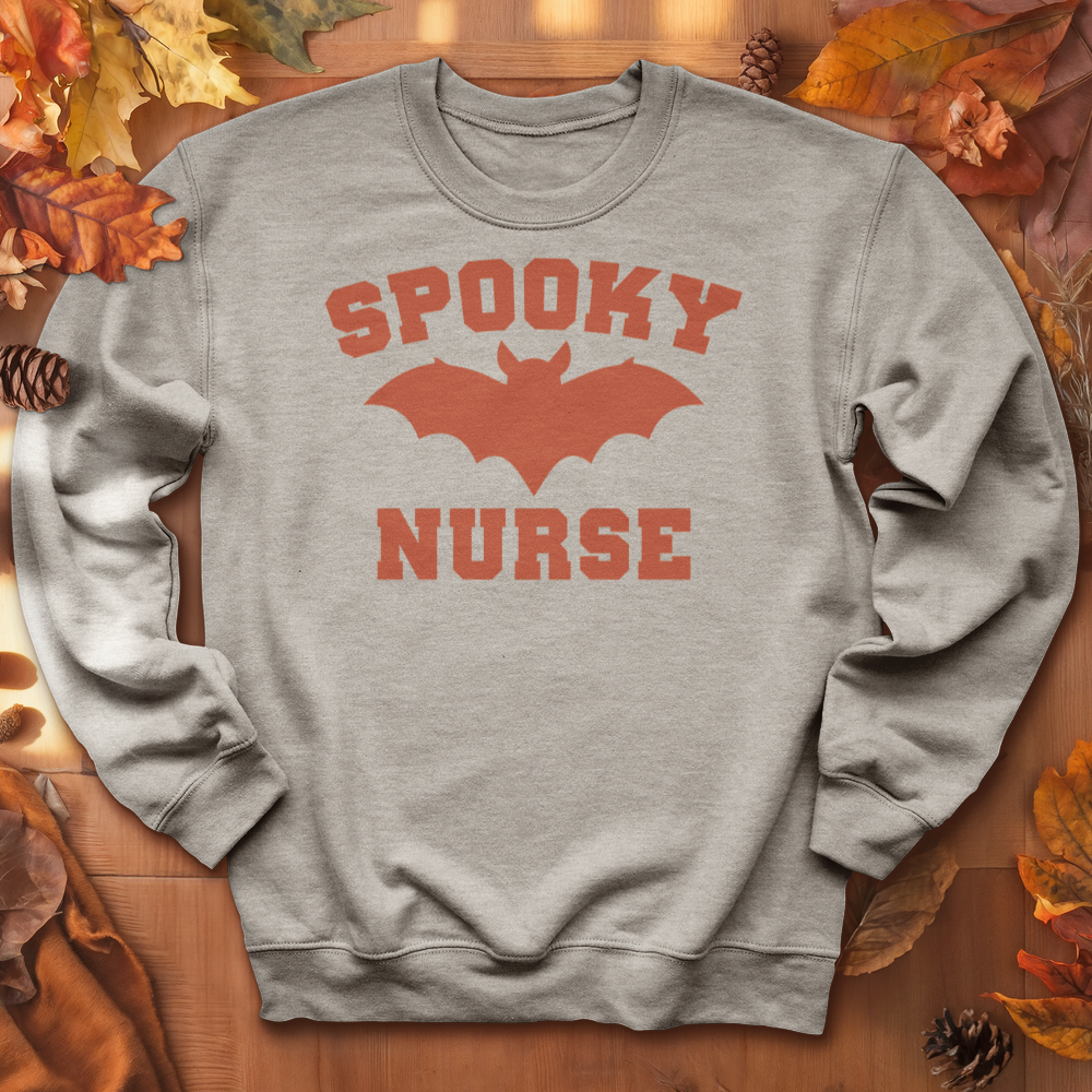 ''Spooky Halloween Nurse'' Sweatshirt