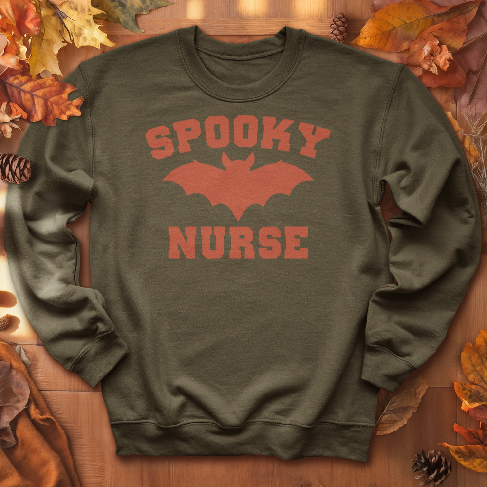 ''Spooky Halloween Nurse'' Sweatshirt