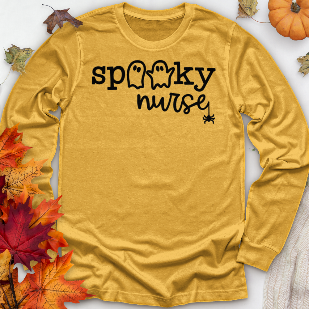 ''Spooky Nurse'' Long Sleeve T-Shirt