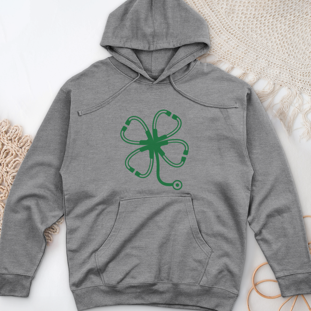 ''Stethoscope Shamrock'' Hoodie