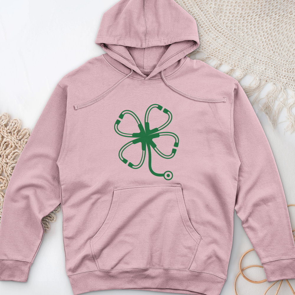 ''Stethoscope Shamrock'' Hoodie