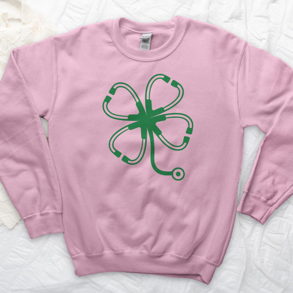 ''Stethoscope Shamrock'' Sweatshirt