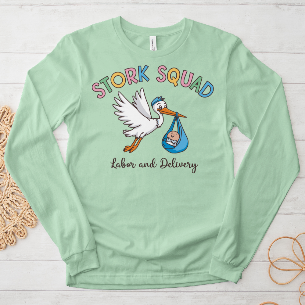 ''Stork Squad''  Long Sleeve T-Shirt