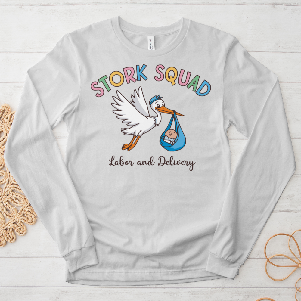 ''Stork Squad''  Long Sleeve T-Shirt