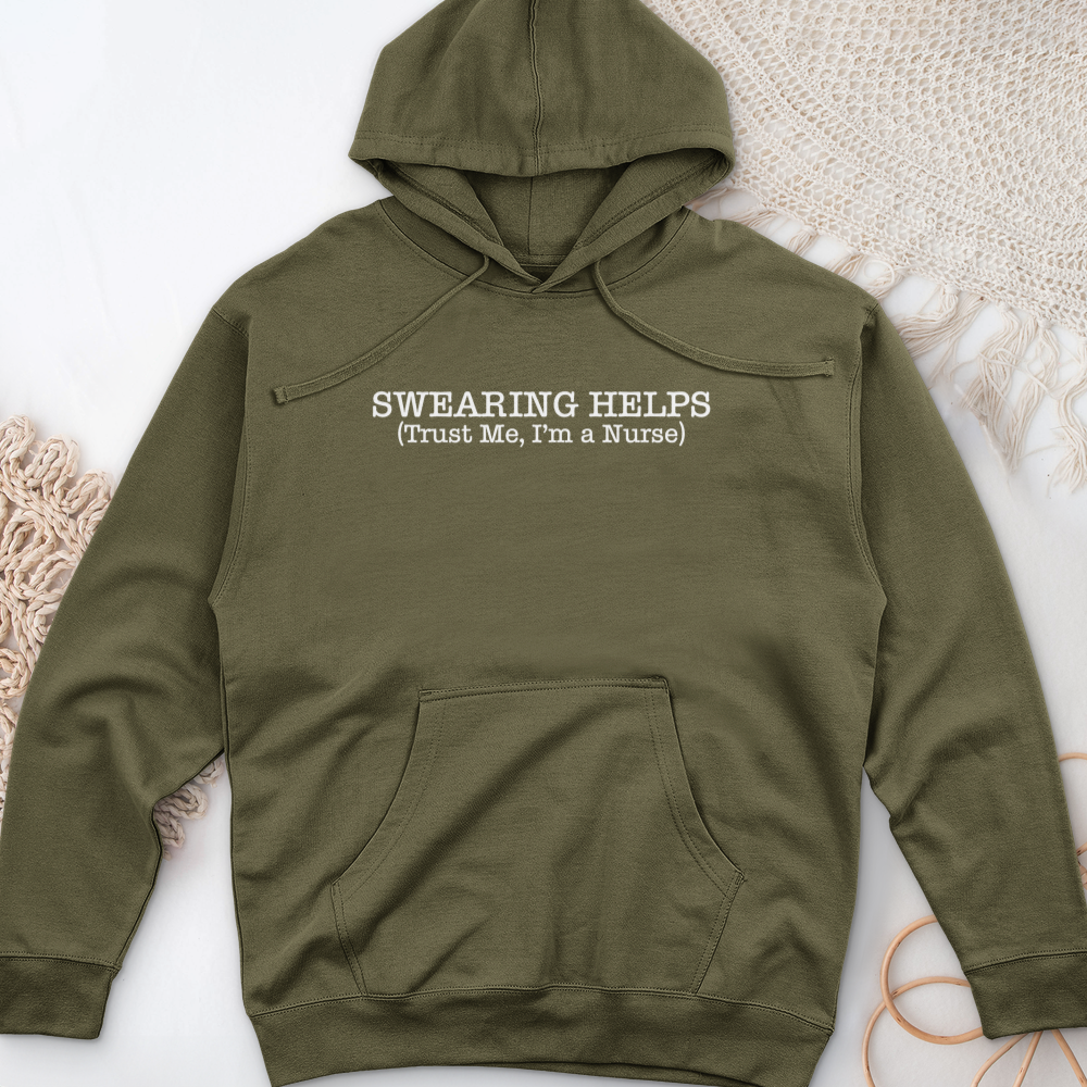 ''Swearing Helps'' Hoodie