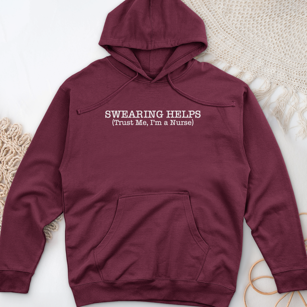 ''Swearing Helps'' Hoodie