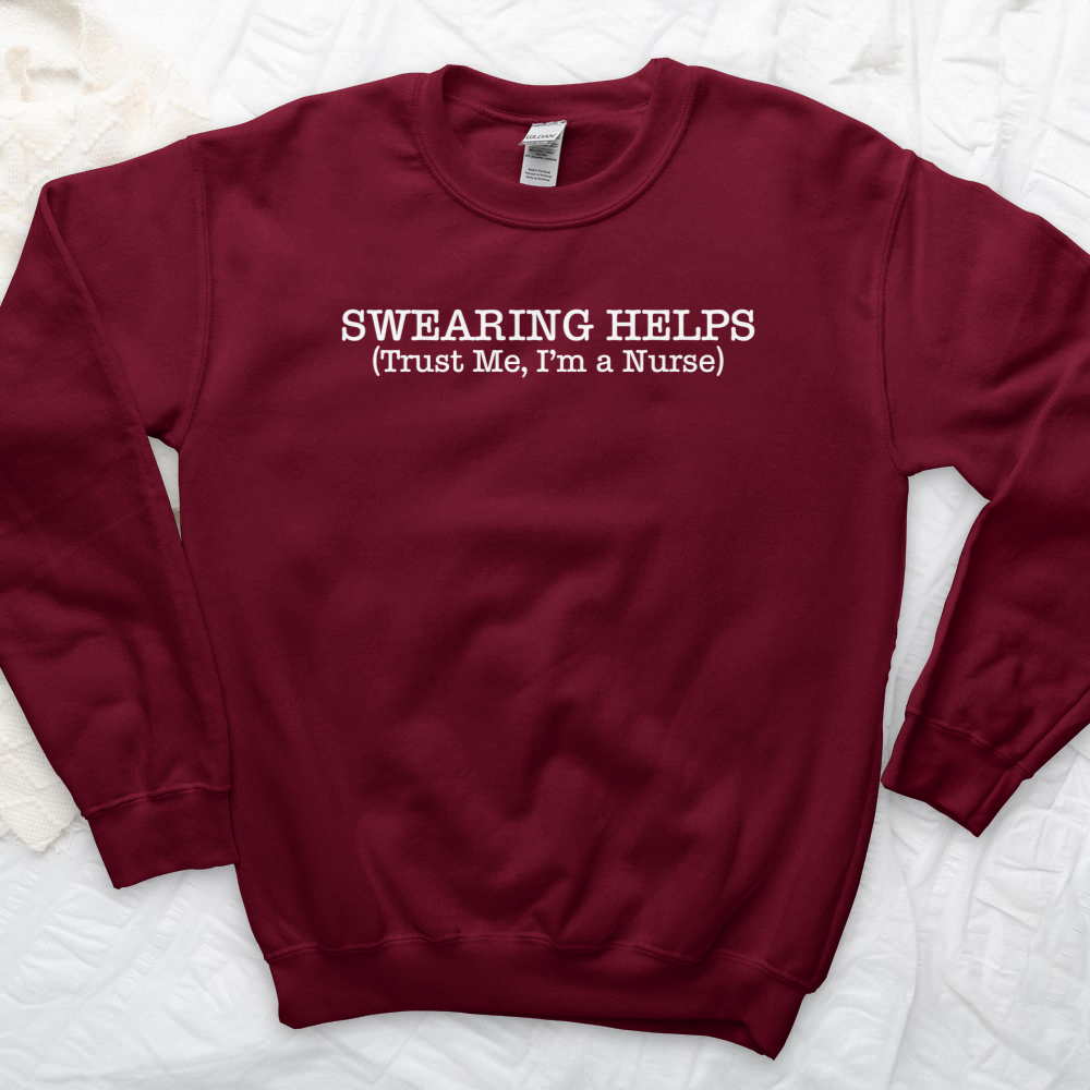 ''Swearing Helps'' Sweatshirt