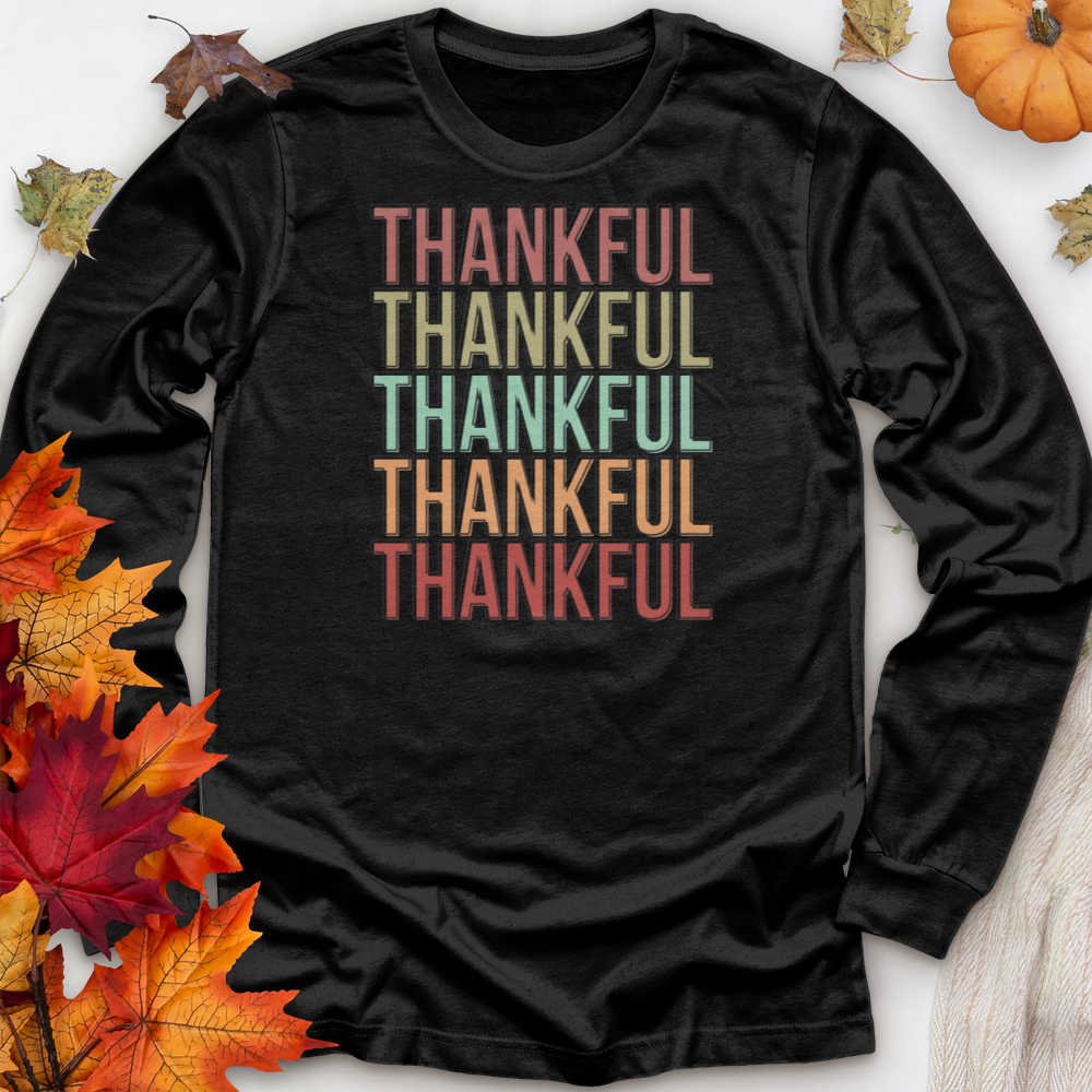 ''Thankful'' Long Sleeve T-Shirt