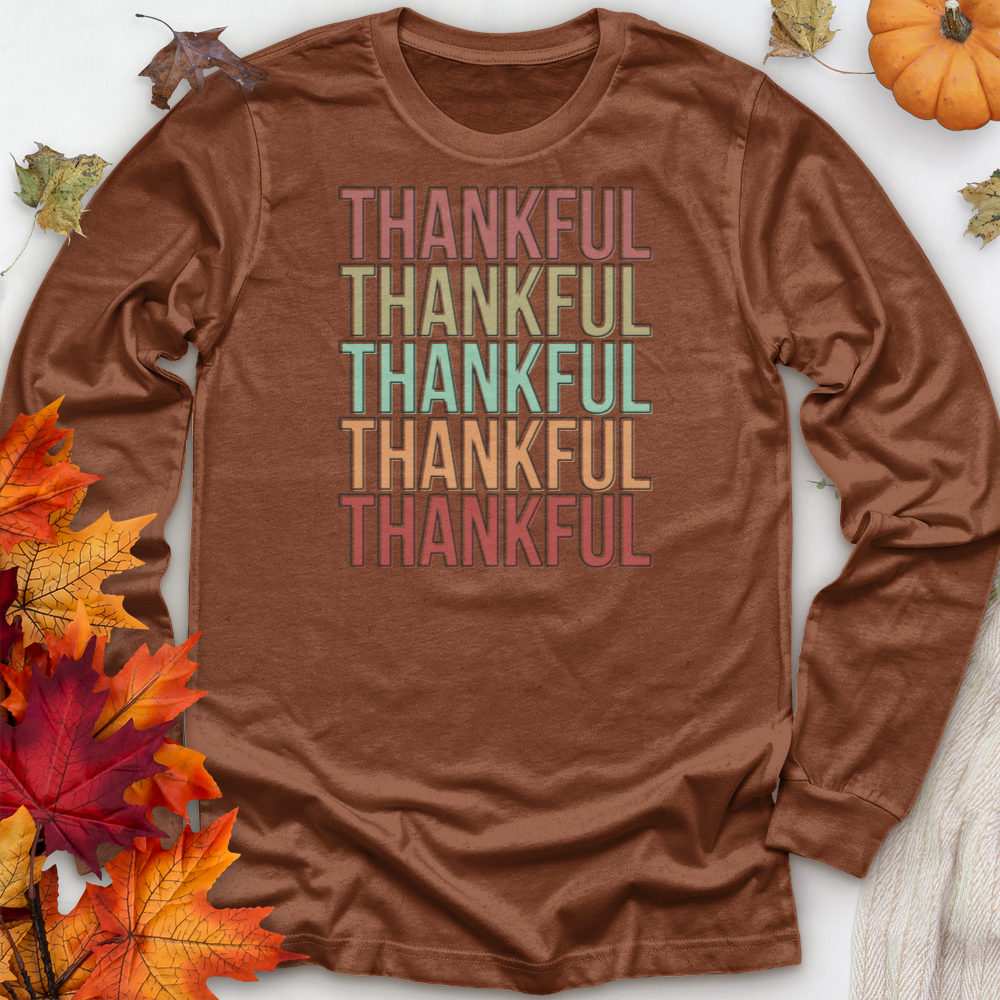 ''Thankful'' Long Sleeve T-Shirt