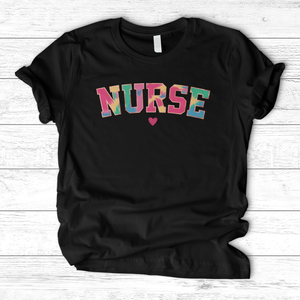 ''Tie Dye Nurse'' T-Shirt