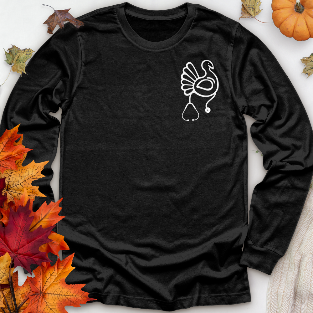 ''Turkey Steth'' Long Sleeve T-Shirt