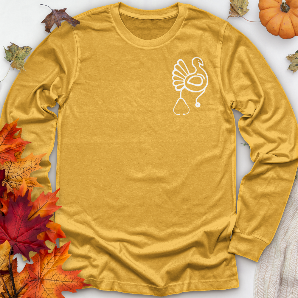 ''Turkey Steth'' Long Sleeve T-Shirt