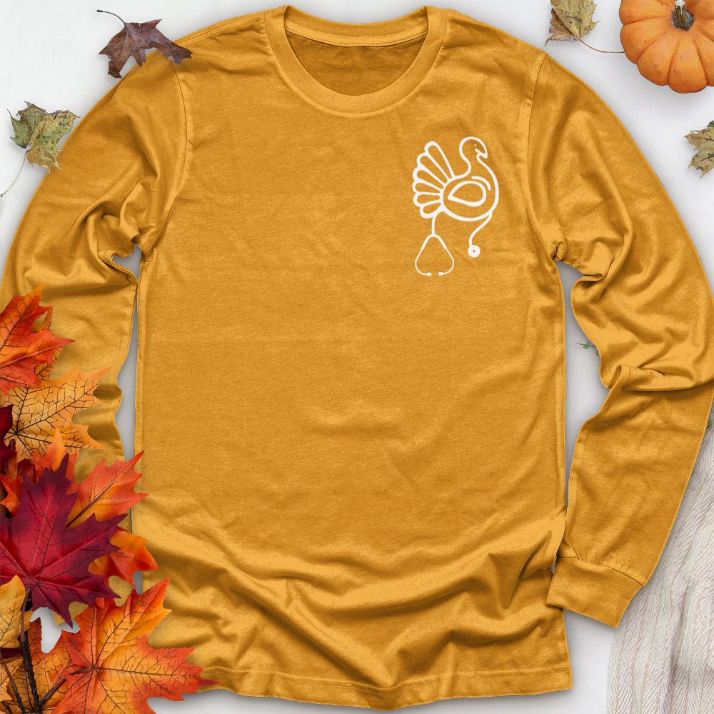 ''Turkey Steth'' Long Sleeve T-Shirt