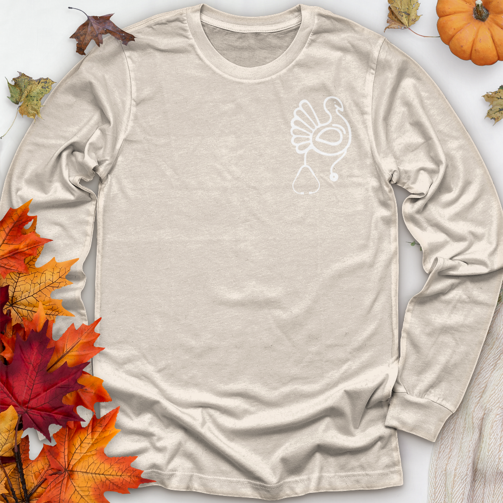 ''Turkey Steth'' Long Sleeve T-Shirt