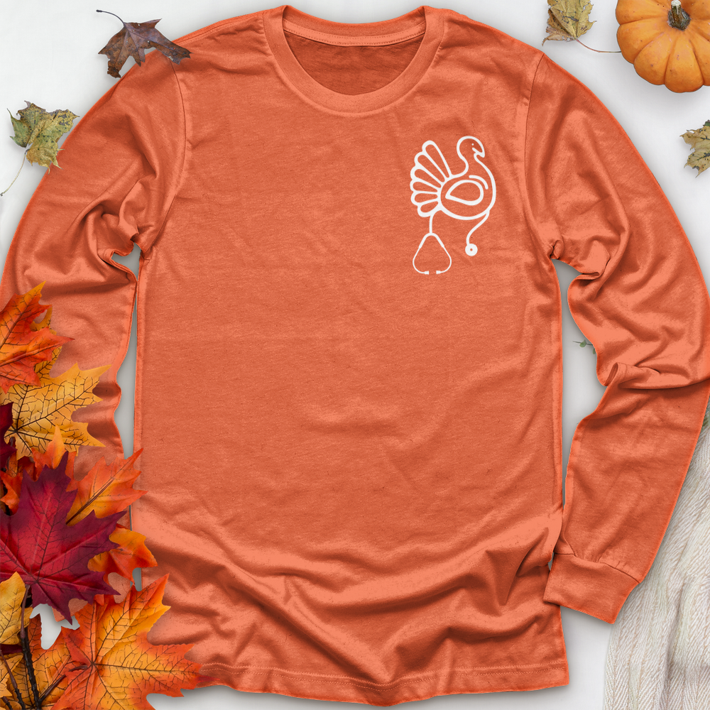 ''Turkey Steth'' Long Sleeve T-Shirt