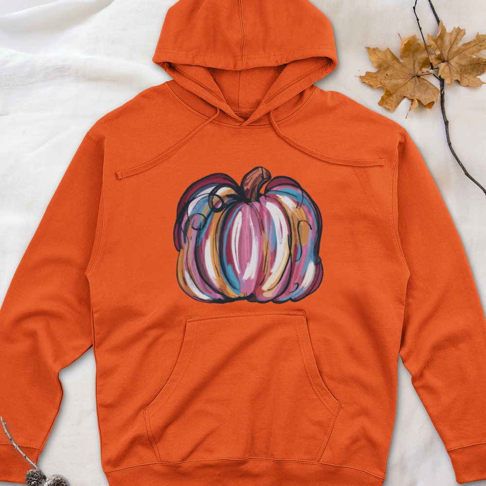 ''Watercolor Pumpkin''  Hoodie