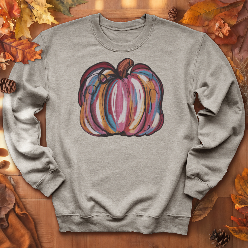 ''Watercolor Pumpkin'' Sweatshirt