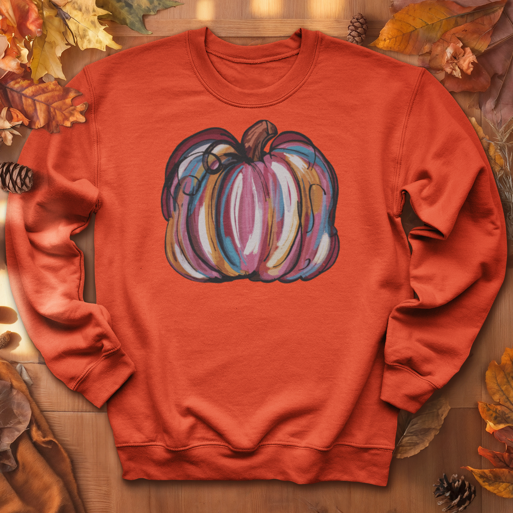 ''Watercolor Pumpkin'' Sweatshirt