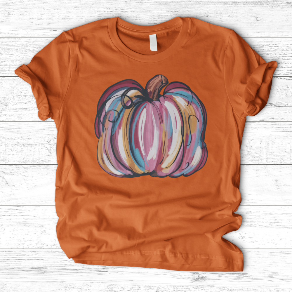 'Watercolor Pumpkin' T-Shirts