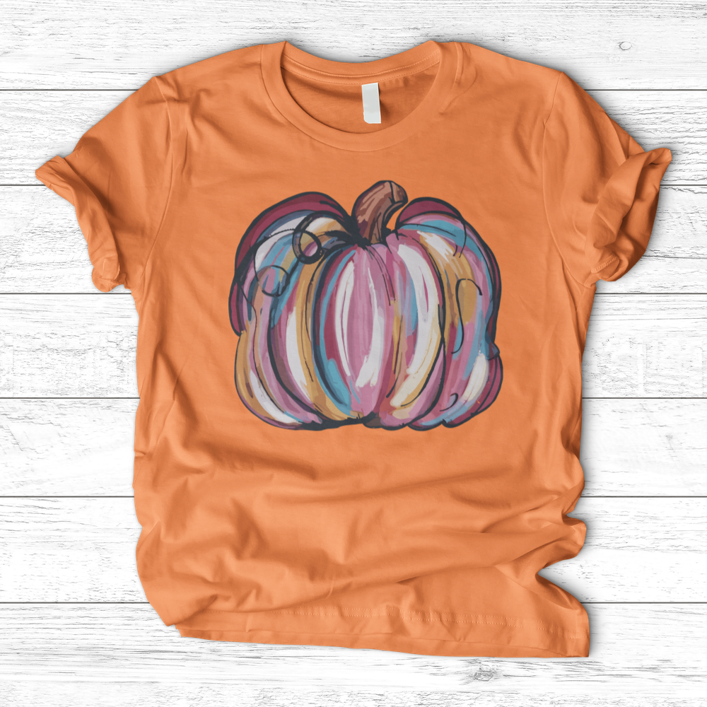 'Watercolor Pumpkin' T-Shirts