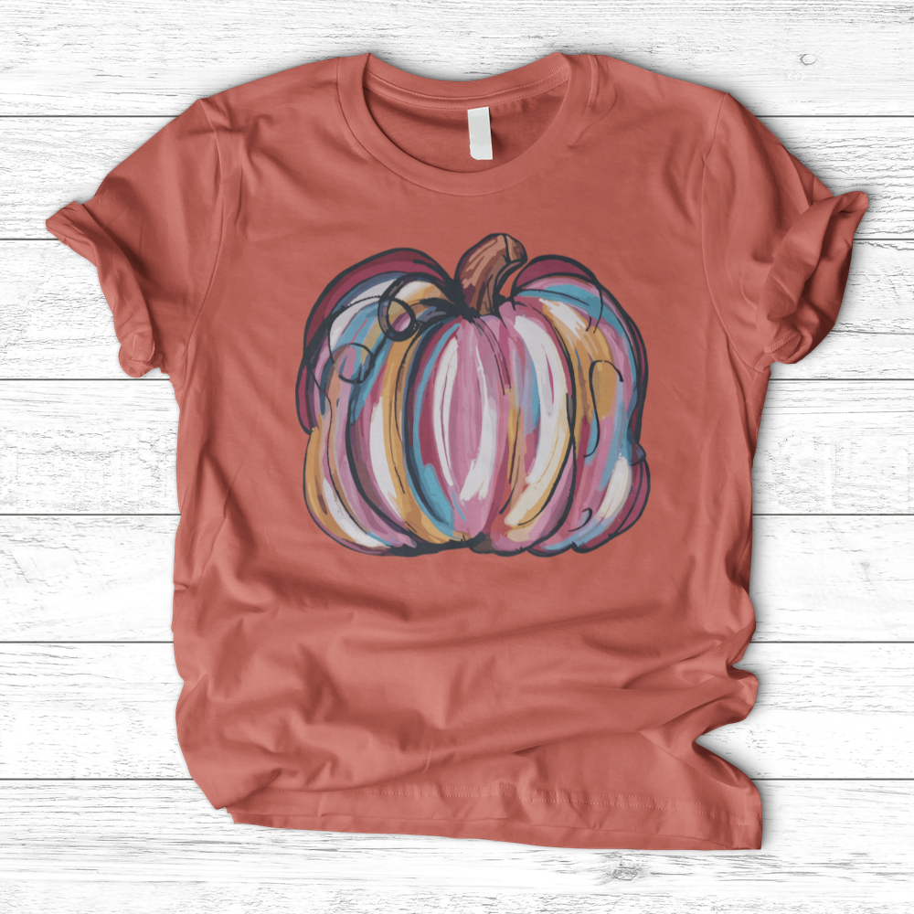 'Watercolor Pumpkin' T-Shirts