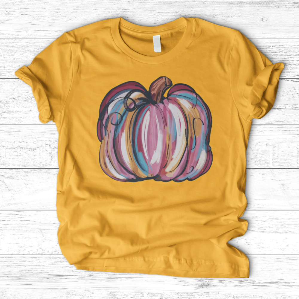 'Watercolor Pumpkin' T-Shirts