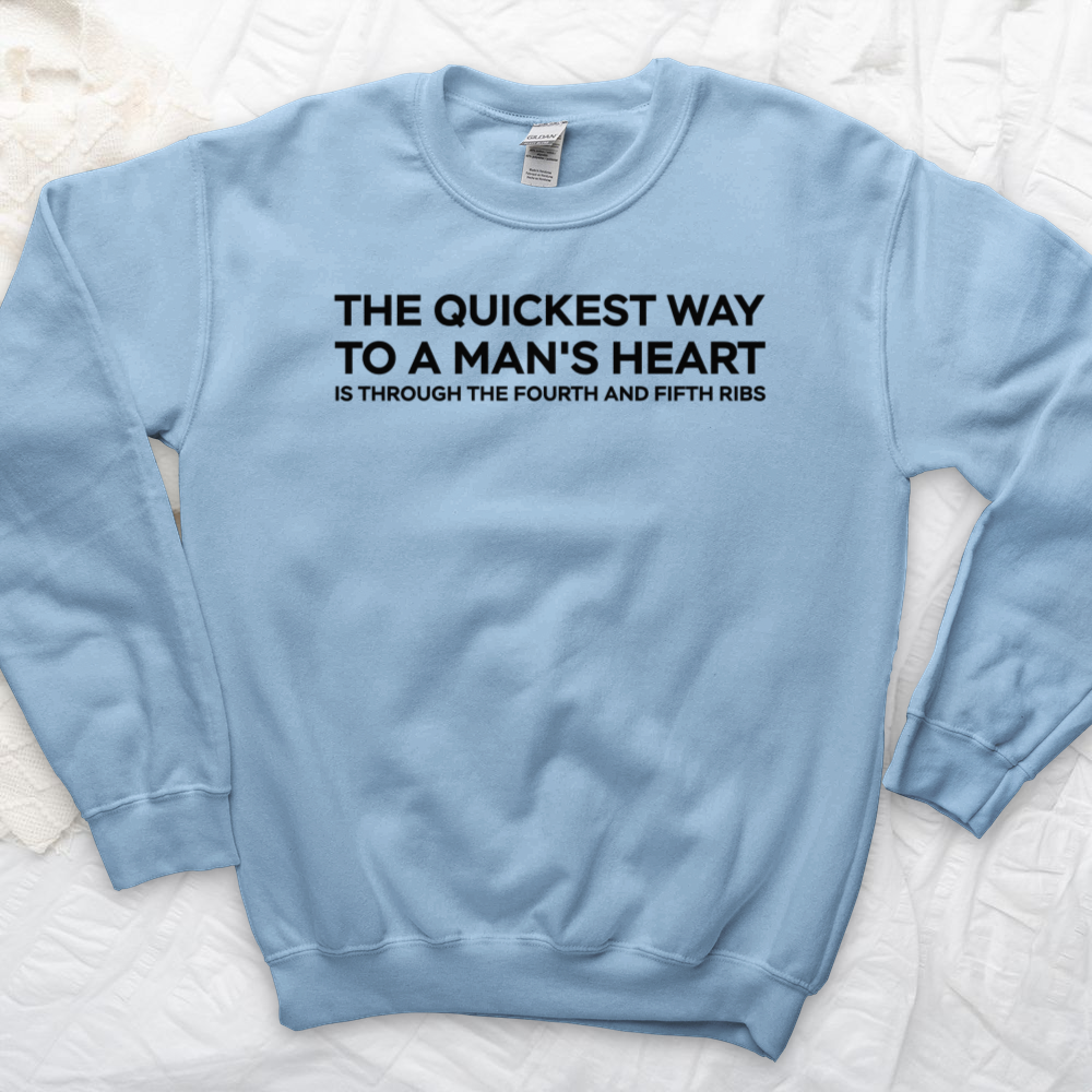 ''Way to a Man's Heart'' Sweatshirt