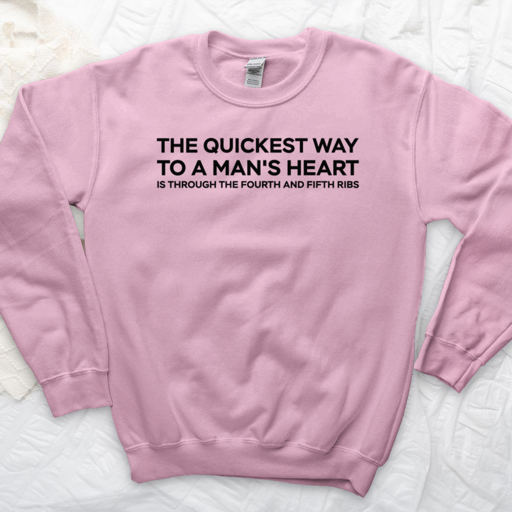 ''Way to a Man's Heart'' Sweatshirt