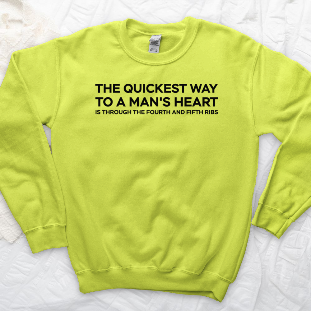 ''Way to a Man's Heart'' Sweatshirt