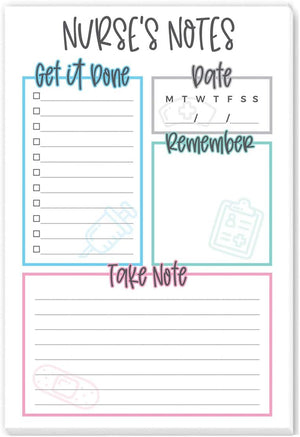 Nurse Appreciation Notepads